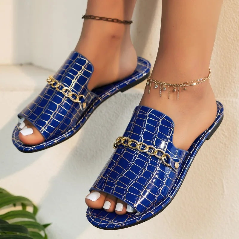 Mira - Luxe Wedge Beach Flip-Flops-15547821883765-Mirella Fiore