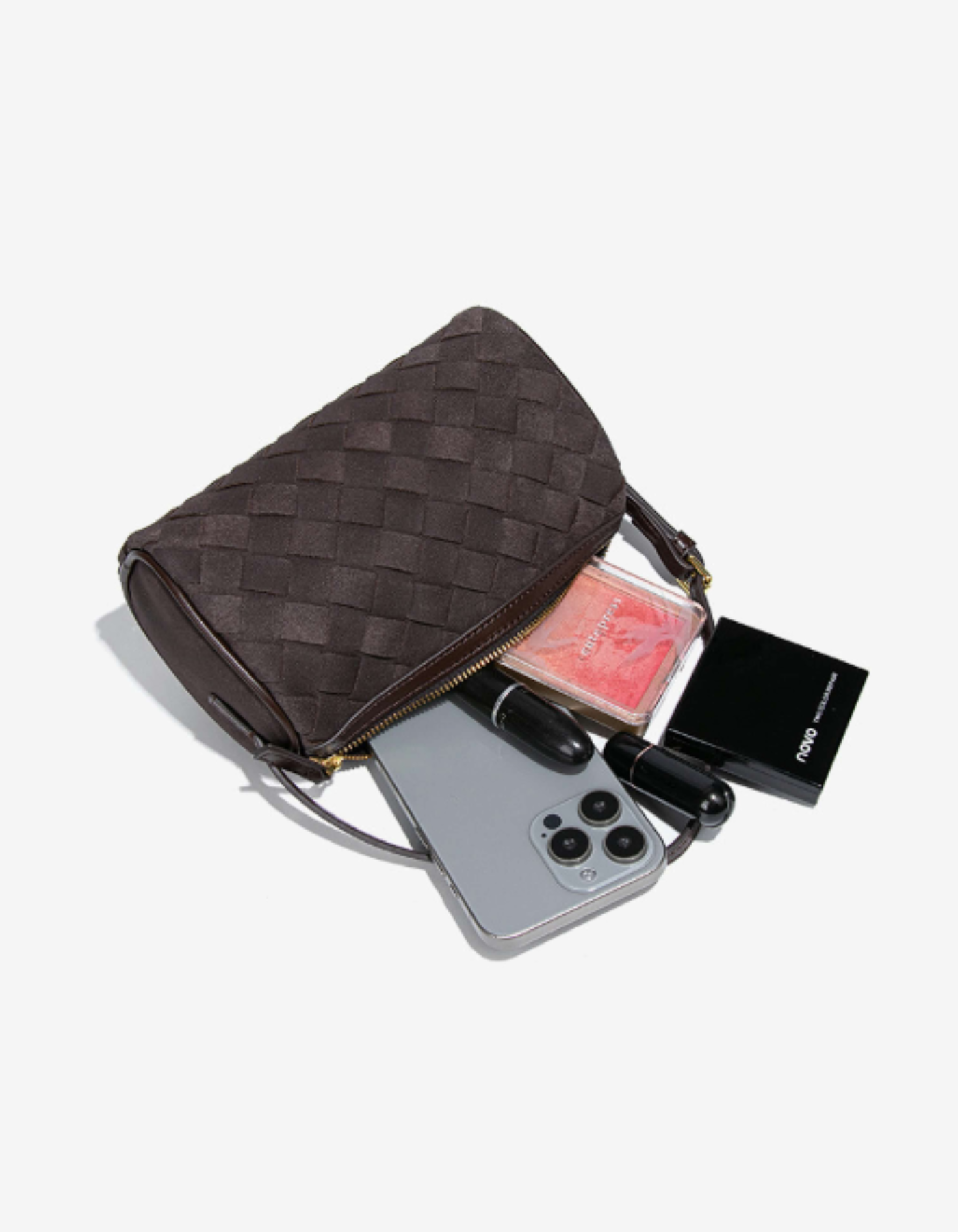 Mirasol – Woven texture – Crossbody handbag-15213962461557-Mirella Fiore