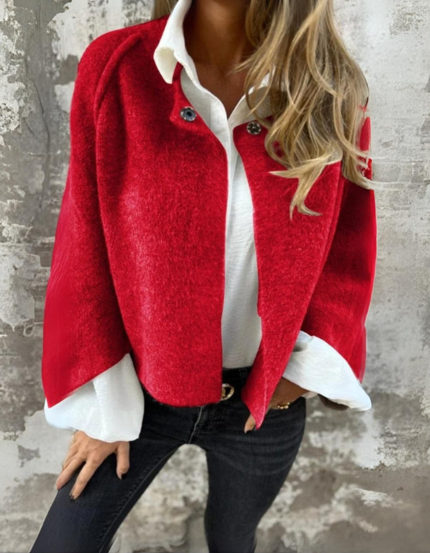 Mirella – Elegant silhouette – Cropped jacket-15431492764021-Mirella Fiore