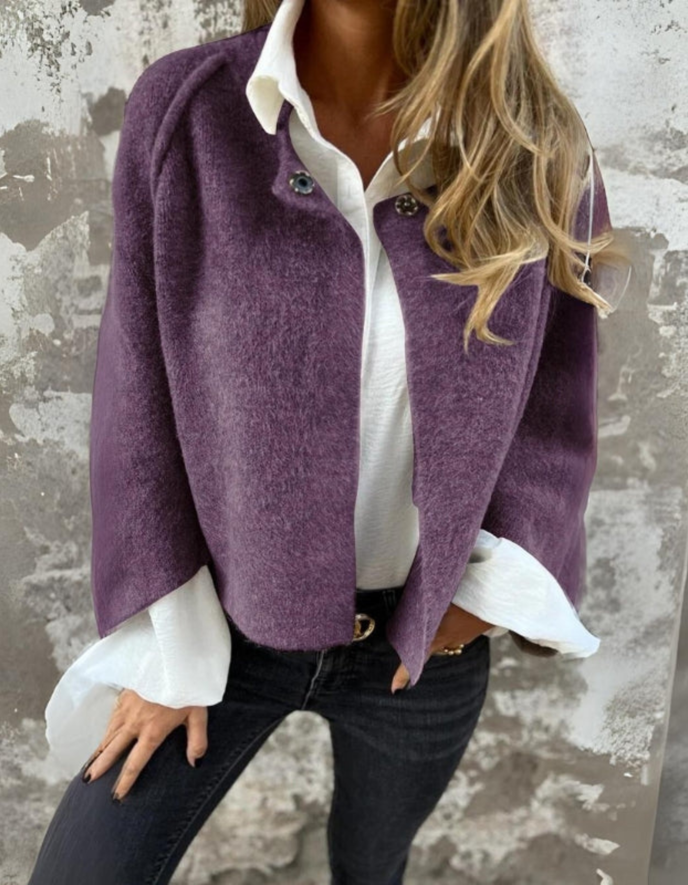 Mirella – Elegant silhouette – Cropped jacket-15431492764021-Mirella Fiore
