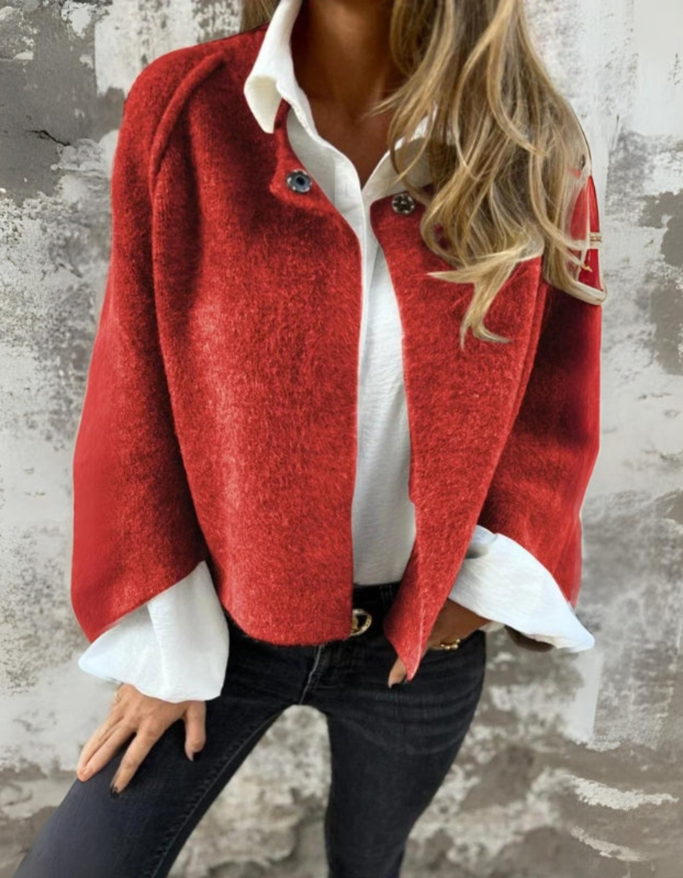 Mirella – Elegant silhouette – Cropped jacket-15431492764021-Mirella Fiore