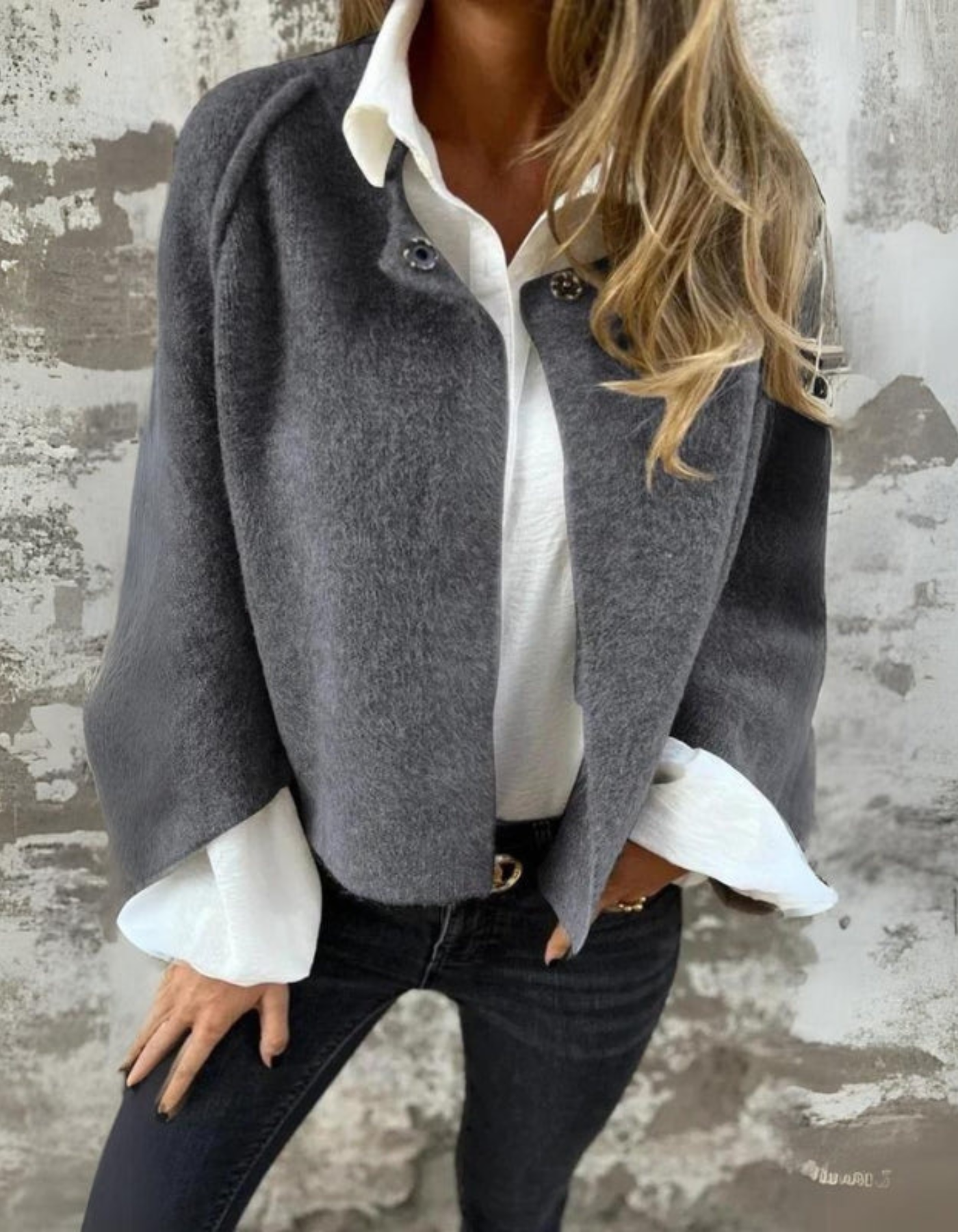 Mirella – Elegant silhouette – Cropped jacket-15431492764021-Mirella Fiore