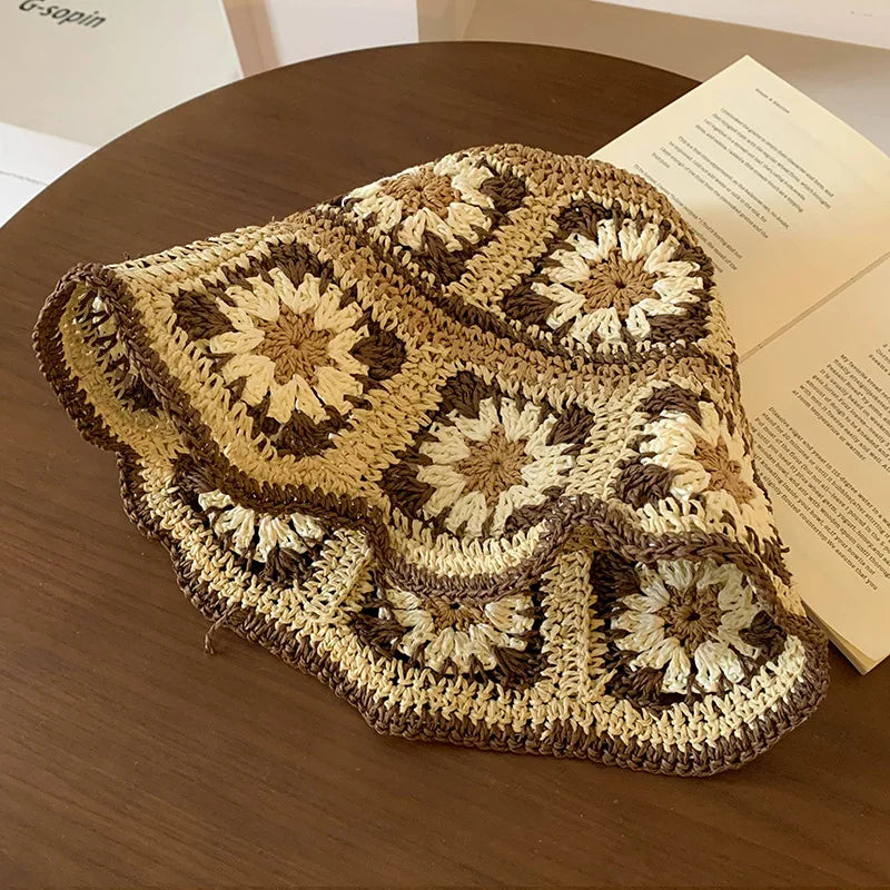 Mirellina – Pastel bloom – Crochet bucket hat-15133816029557-Nancy & Mae Savannah