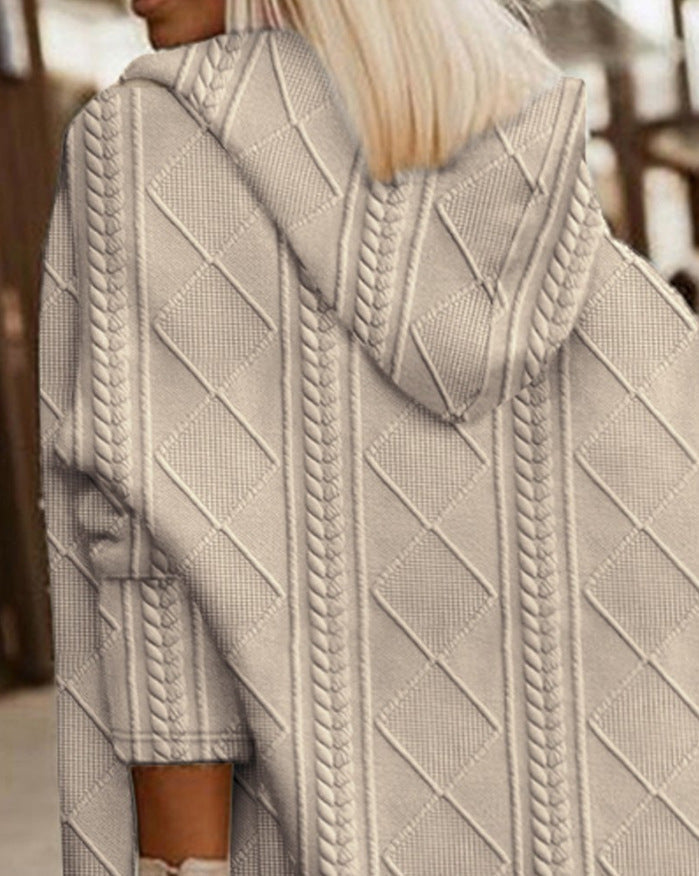 Monalisa - Long hooded cardigan-15547644084597-Mirella Fiore