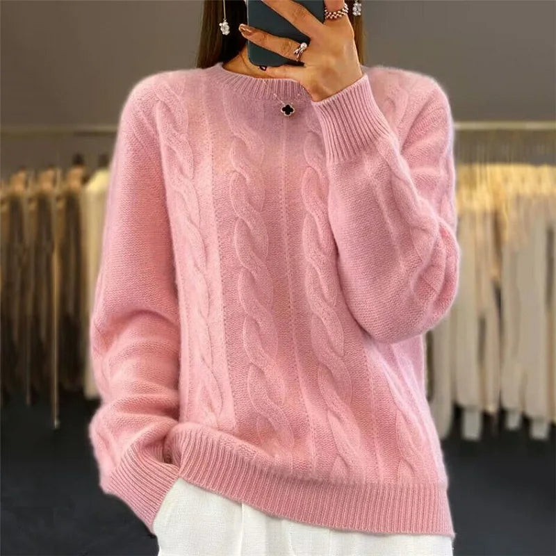 NINA - Warm Cashmere Sweater-15519825854837-Mirella Fiore