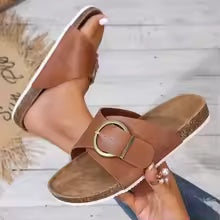 Naomi - Thick Orthopedic Sandals-15547823456629-Mirella Fiore
