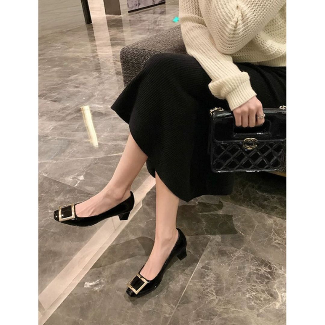 Narella - Elegant mid-heel square toe sandals-15530390225269-Nancy & Mae Savannah