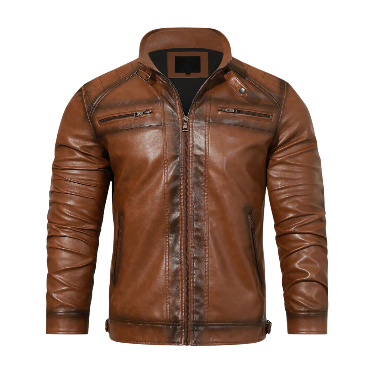Nico - Cruiser Leather Jacket-15552079692149-Mirella Fiore