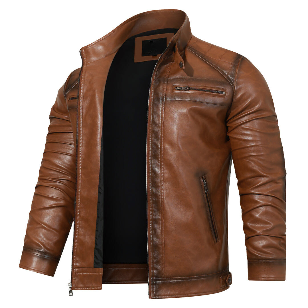 Nico - Cruiser Leather Jacket-15552079692149-Nancy & Mae Savannah