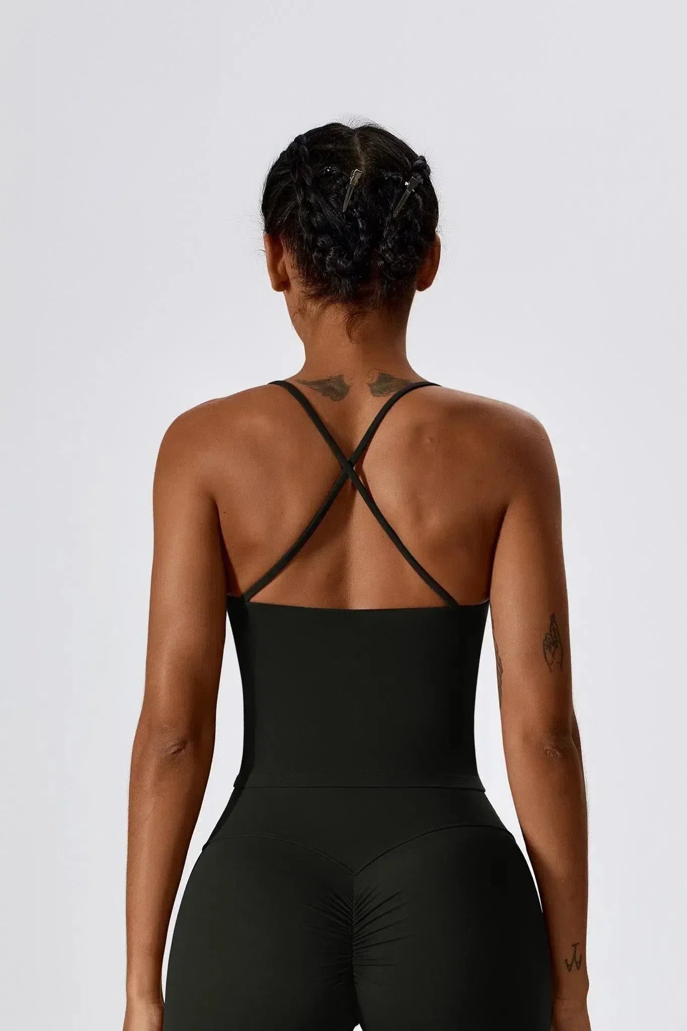 Nicolina – Square neckline – Top & flared leggings set-15133676339573-Nancy & Mae Savannah