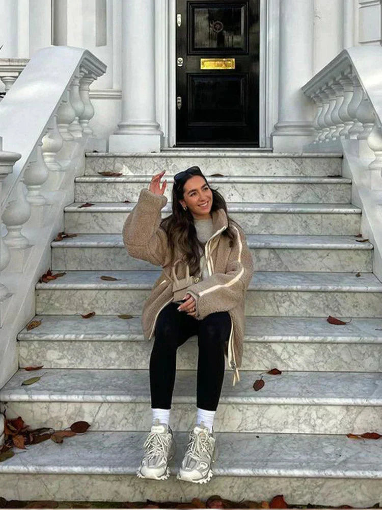 Noelle - Cozy Zip-Up Jacket-15550919639413-Nancy & Mae Savannah