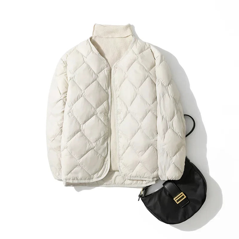 Noemi - Quilted Light Puffer-15563530568053-Nancy & Mae Savannah