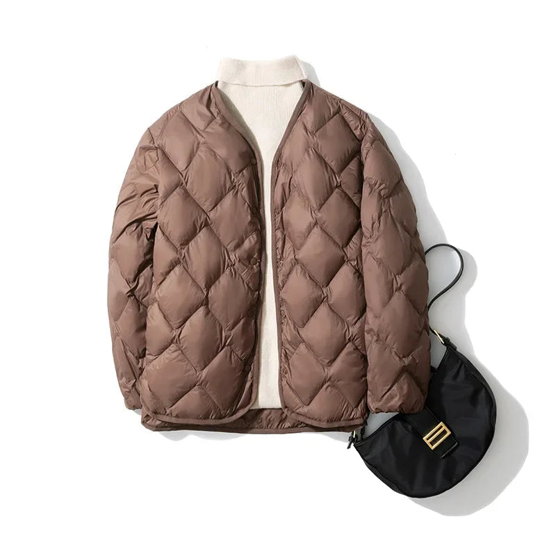 Noemi - Quilted Light Puffer-15563530568053-Nancy & Mae Savannah