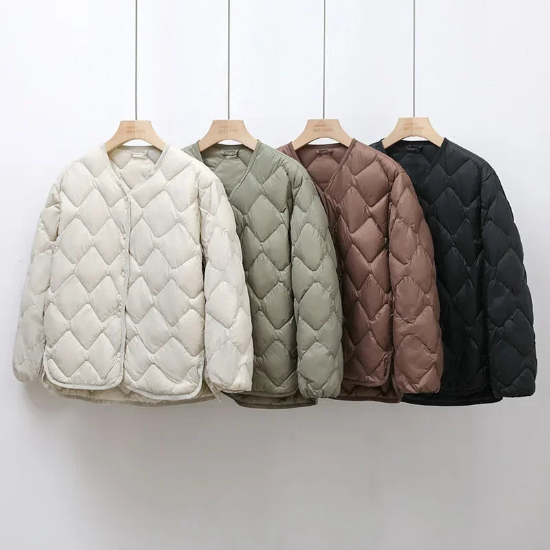 Noemi - Quilted Light Puffer-15563530568053-Nancy & Mae Savannah