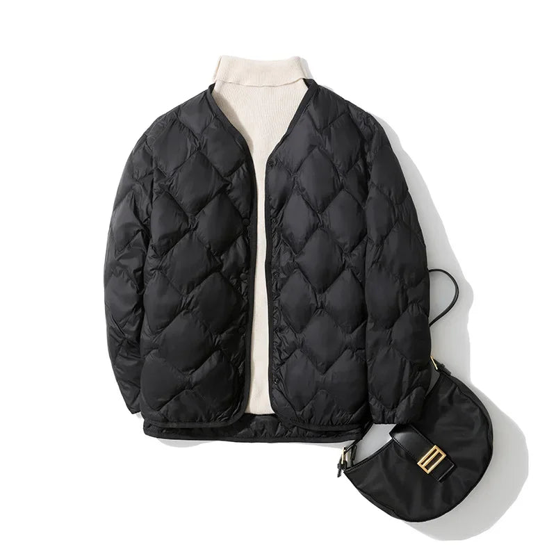 Noemi - Quilted Light Puffer-15563530568053-Nancy & Mae Savannah
