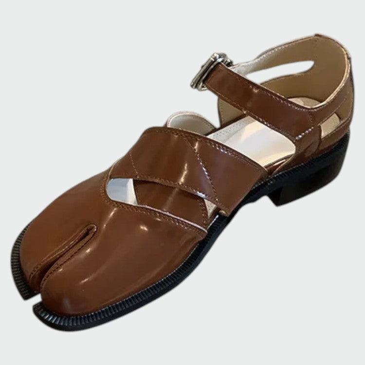 Nylah - Tabi Strap Mary Jane Shoes-15519661982069-Nancy & Mae Savannah