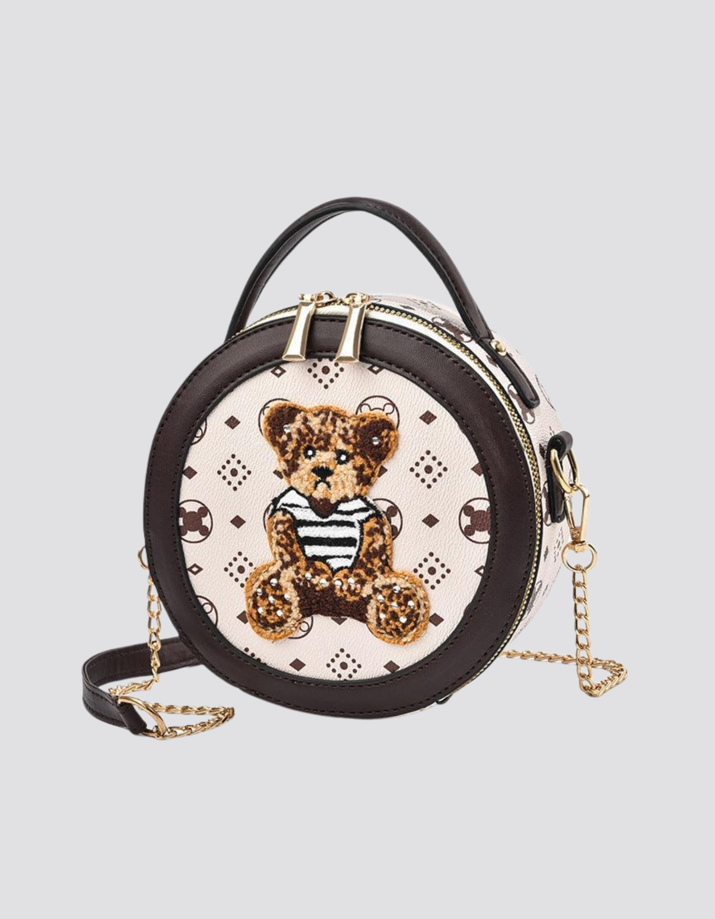 Orsina – Embroidered teddy charm – Crossbody handbag-15209173975413-Nancy & Mae Savannah