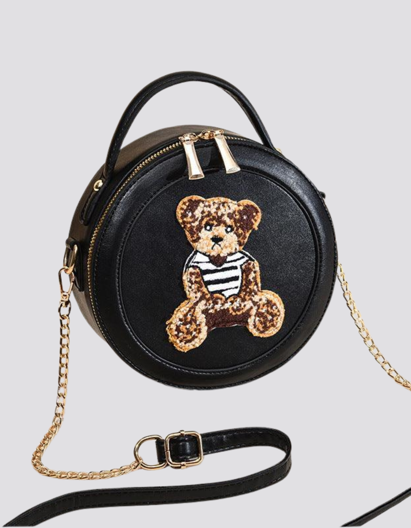 Orsina – Embroidered teddy charm – Crossbody handbag-15209173975413-Nancy & Mae Savannah