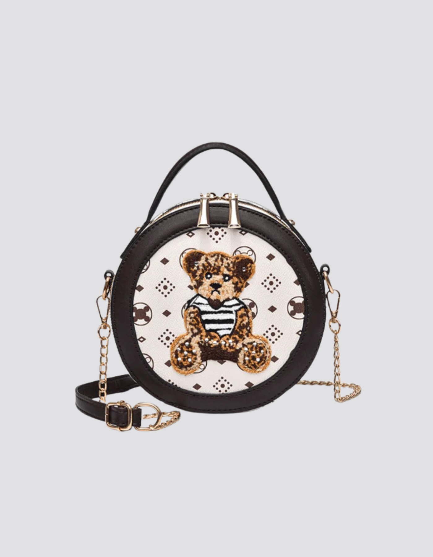 Orsina – Embroidered teddy charm – Crossbody handbag-15209173975413-Nancy & Mae Savannah