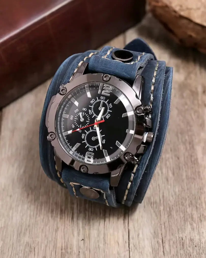 Outlaw Leather Watch-15553365475701-Mirella Fiore
