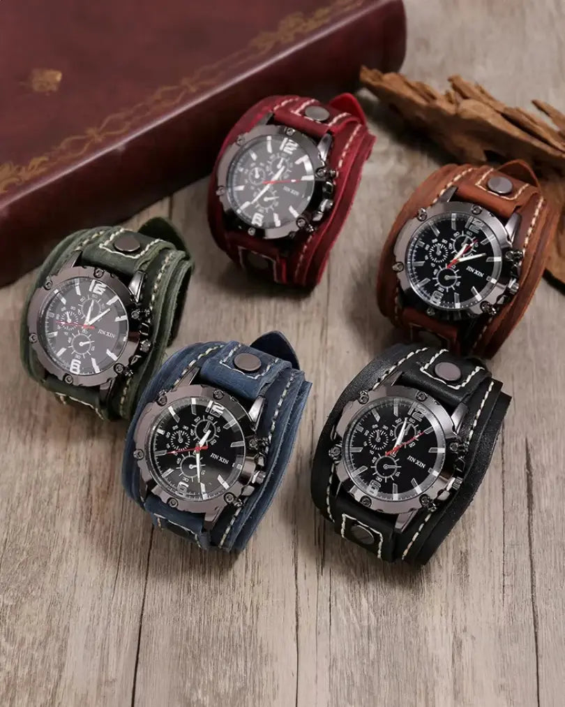 Outlaw Leather Watch-15553365475701-Mirella Fiore