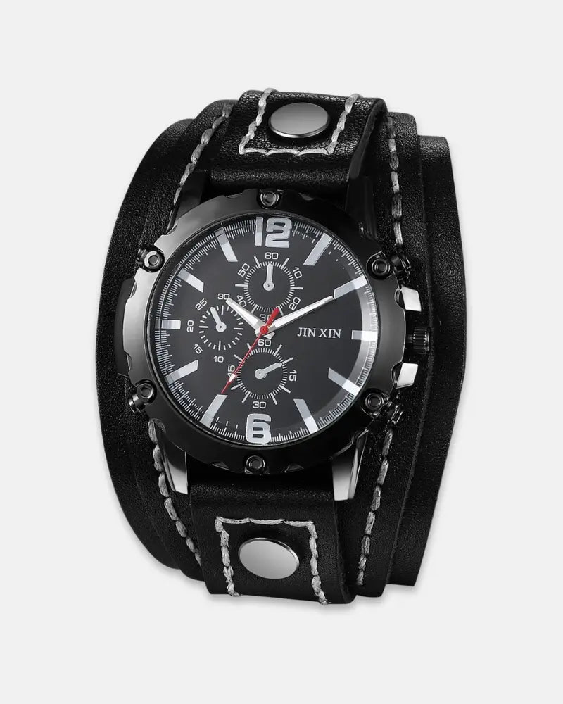 Outlaw Leather Watch-15553365475701-Mirella Fiore