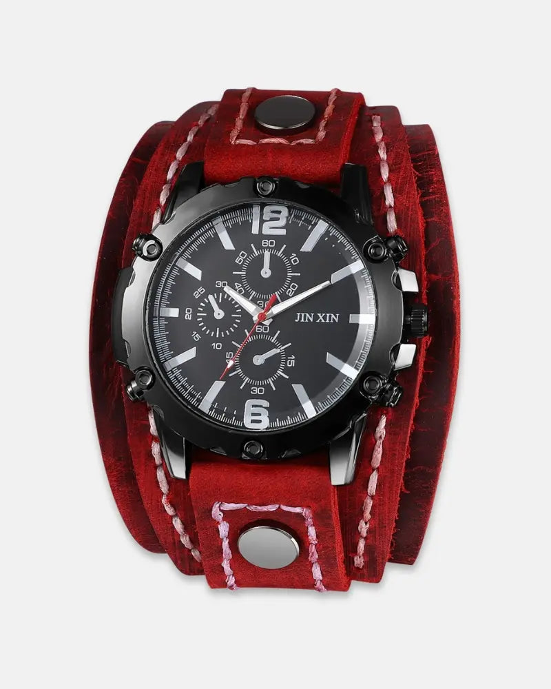 Outlaw Leather Watch-15553365475701-Mirella Fiore
