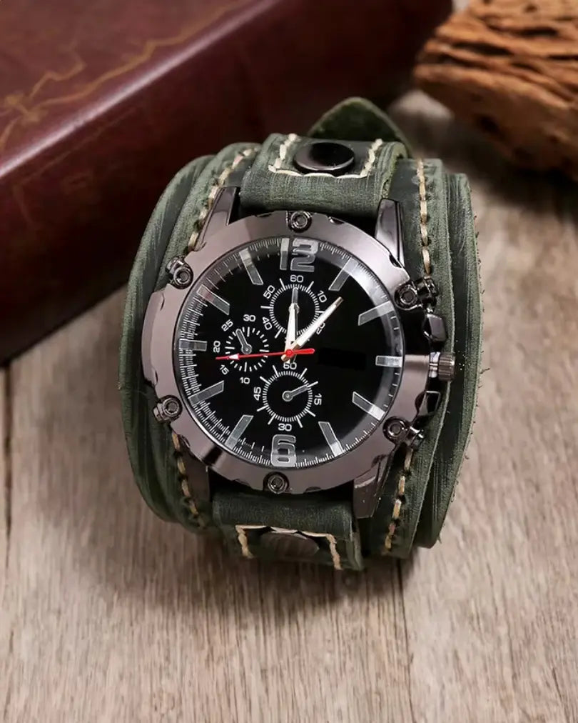 Outlaw Leather Watch-15553365475701-Mirella Fiore