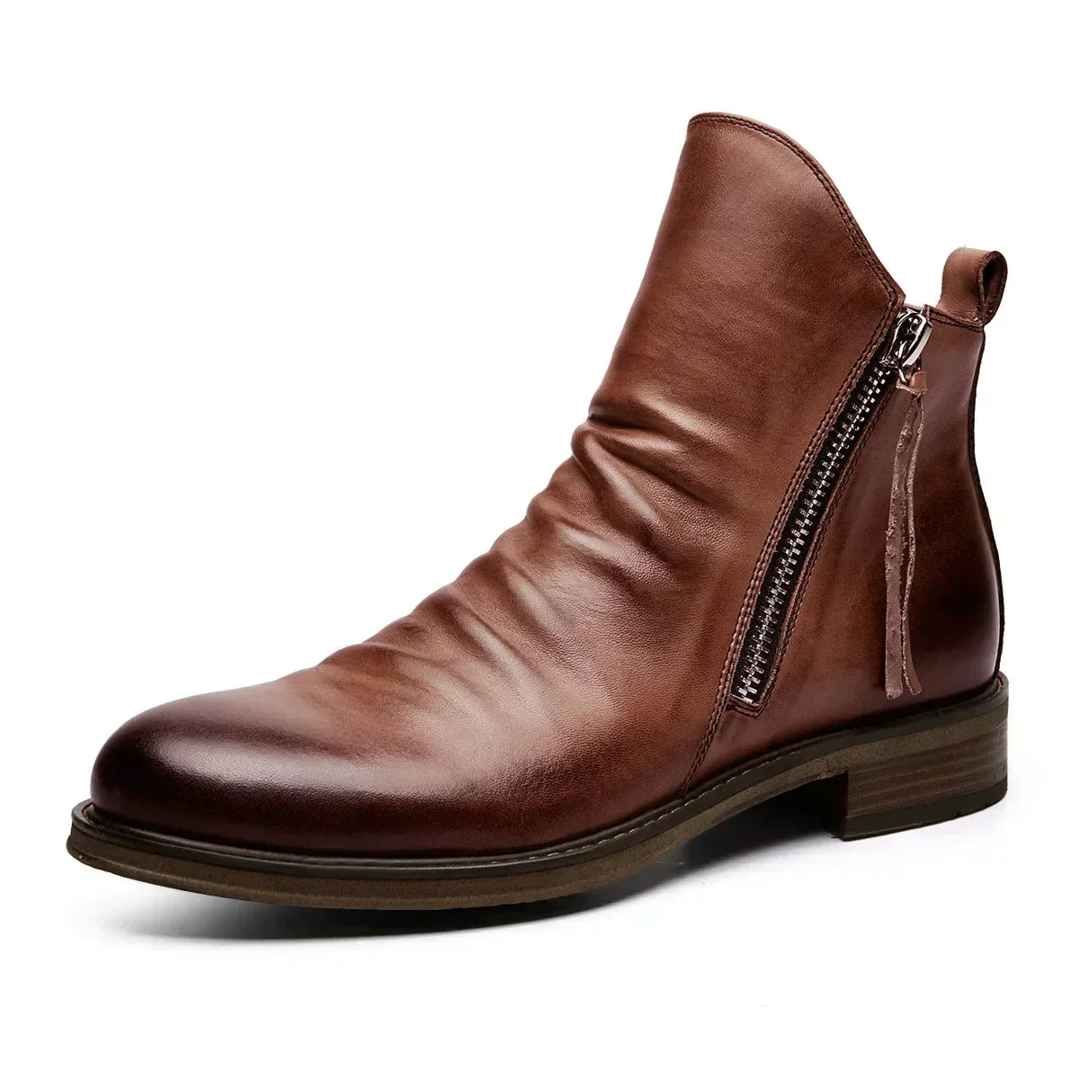 Owens - Leather Chelsea Boots-15550769398133-Mirella Fiore