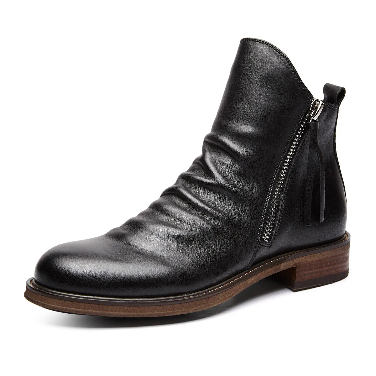 Owens - Leather Chelsea Boots-15550769398133-Mirella Fiore