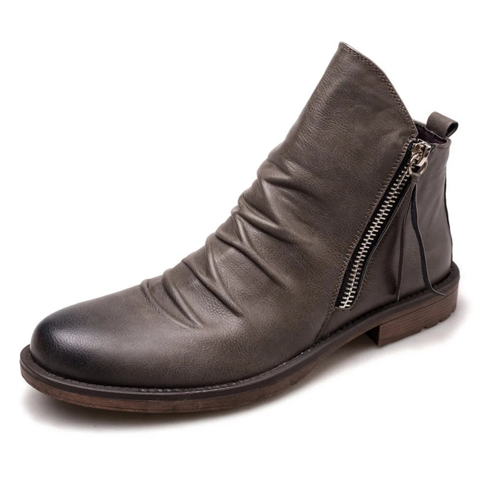 Owens - Leather Chelsea Boots-15550769398133-Mirella Fiore