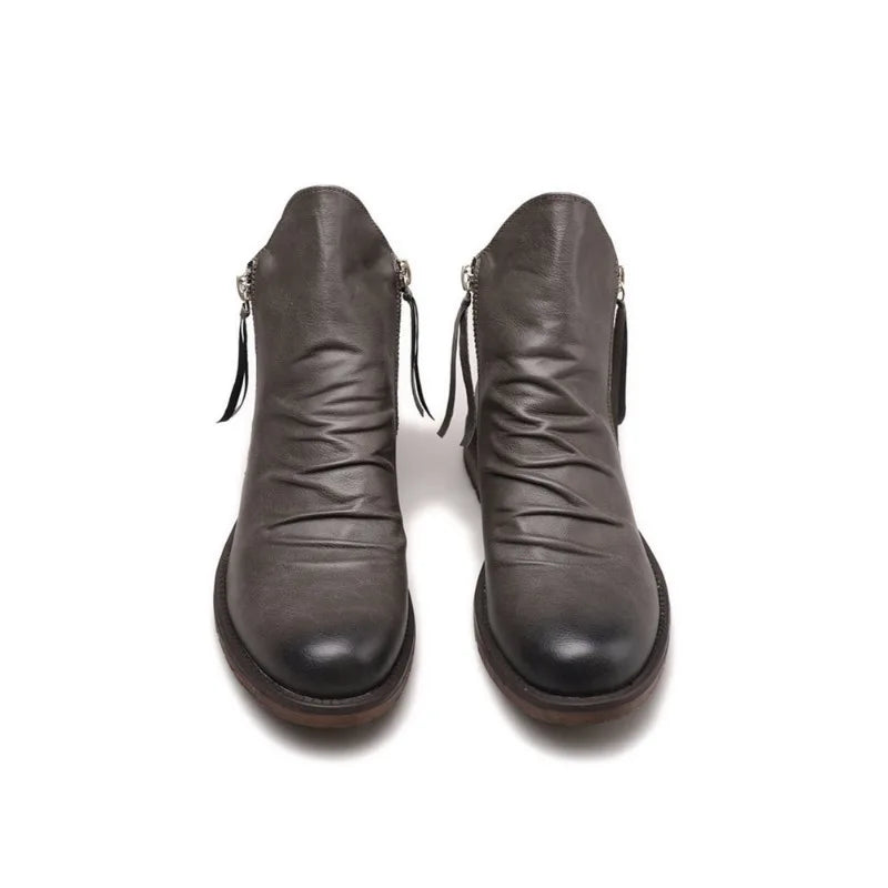 Owens - Leather Chelsea Boots-15550769398133-Mirella Fiore