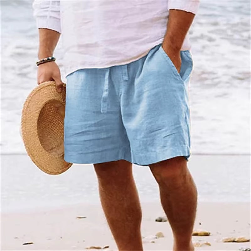 PAUL | LINEN SHORTS FOR MEN-15553979023733-Nancy & Mae Savannah