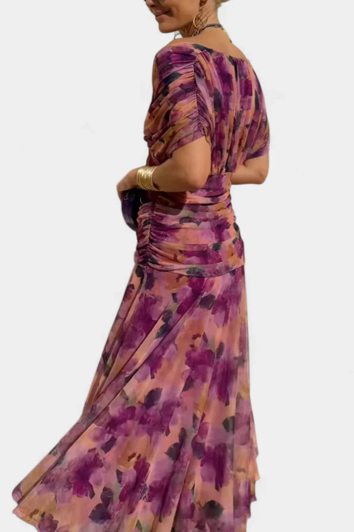 PRISCILLA - Tulle Maxi Dress-15519826411893-Mirella Fiore