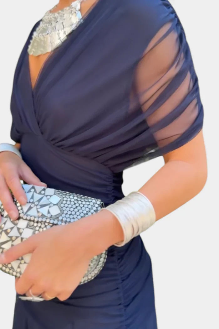 PRISCILLA - Tulle Maxi Dress-15519826411893-Nancy & Mae Savannah