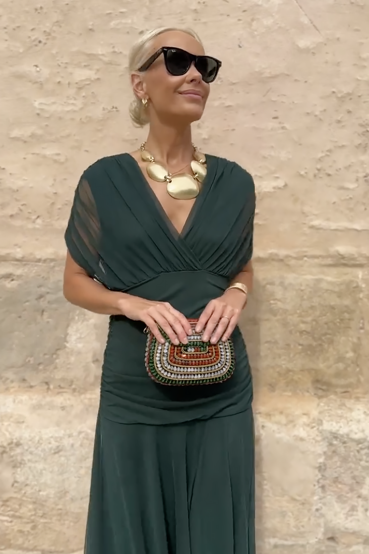 PRISCILLA - Tulle Maxi Dress-15519826411893-Nancy & Mae Savannah