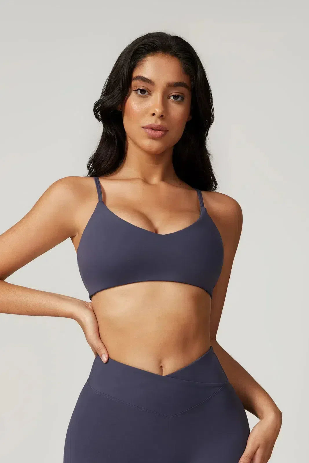 Palmira – U-neckline – Sports bra & flared leggings set-15133671457141-Nancy & Mae Savannah