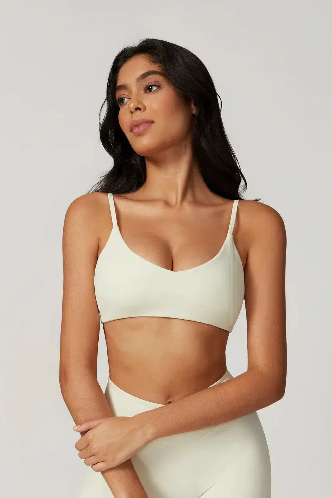 Palmira – U-neckline – Sports bra & flared leggings set-15133671457141-Nancy & Mae Savannah