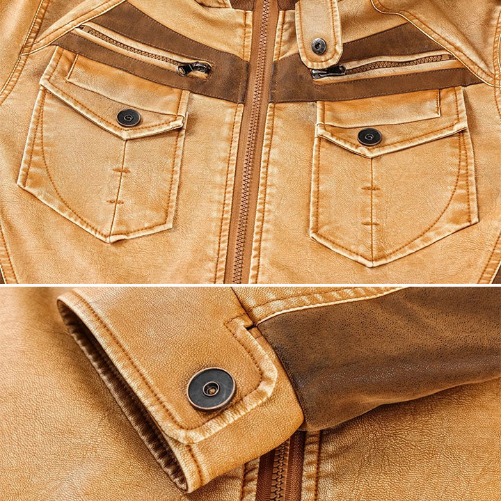 Paolo - Legend Leather Jacket-15552079659381-Mirella Fiore