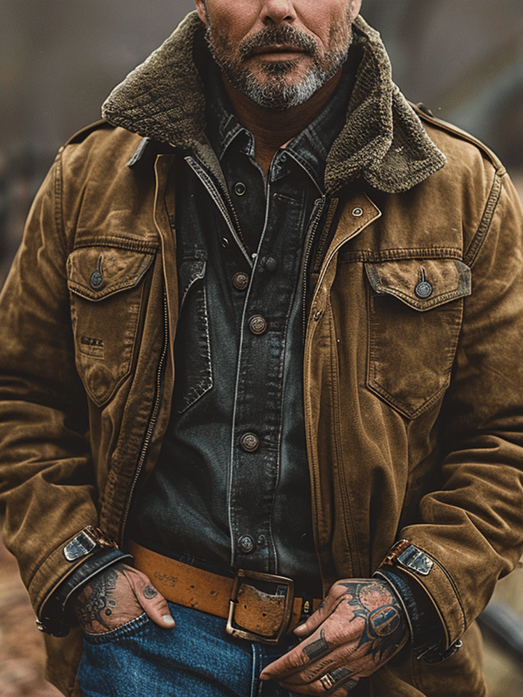 Patrick- Men's Outdoor Vintage Sports Pocket Jacket-15551926731125-Nancy & Mae Savannah