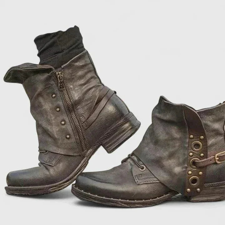 Persephone - Rivet Boots-15544869159285-Nancy & Mae Savannah
