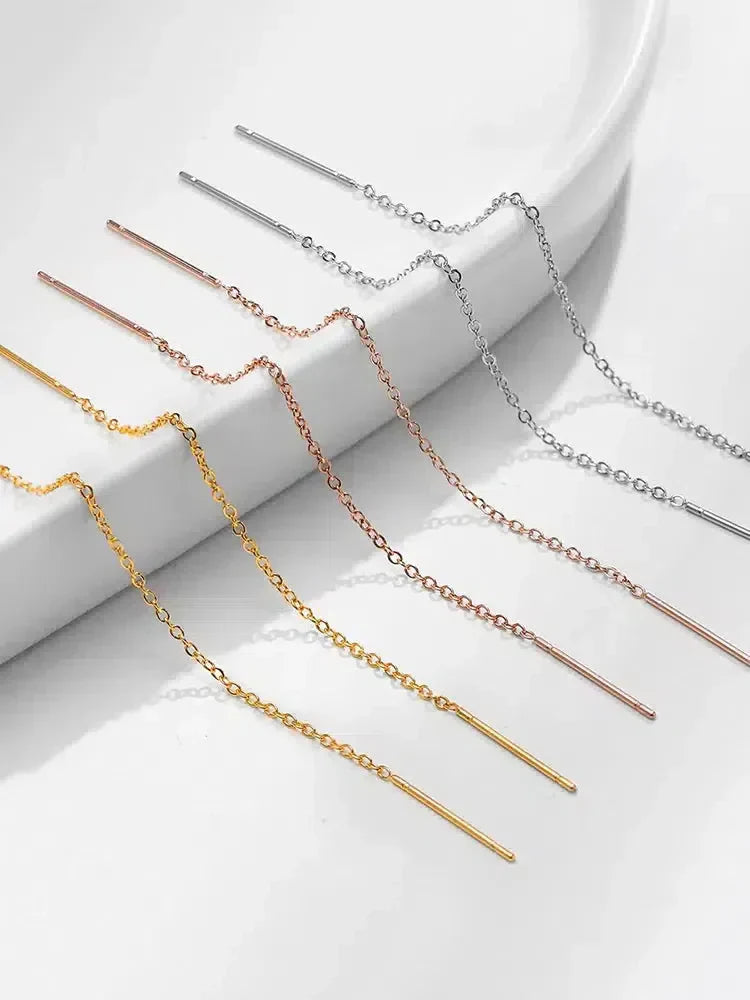 Persis – Modern design – Thread-through hoops-15227778302325-Nancy & Mae Savannah