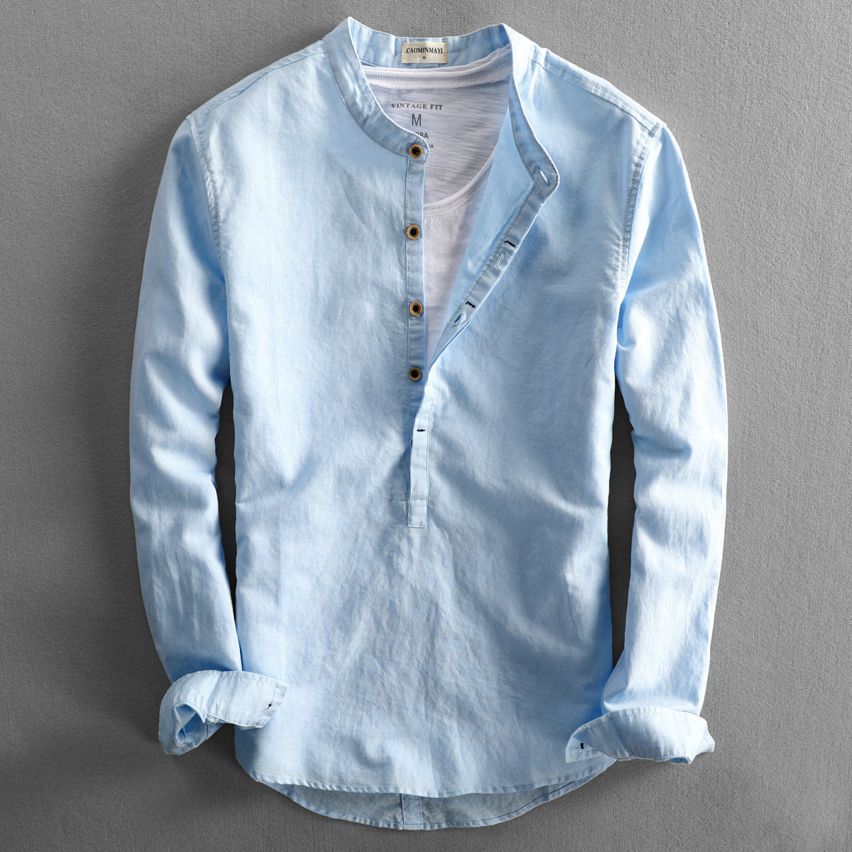 Phil | Linen Shirt-15553976500597-Mirella Fiore