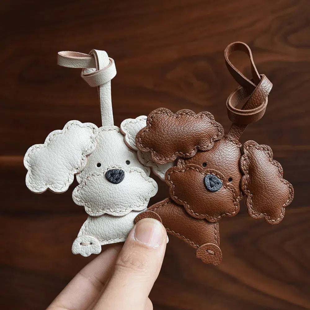 Poodle Puppy – Adorable design – Bag charm-15133614670197-Nancy & Mae Savannah