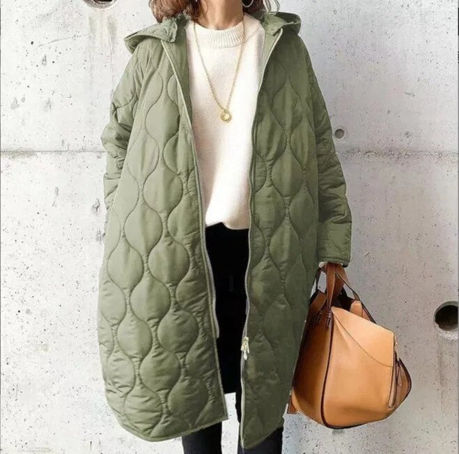 Priscilla - Parka with hood and meticulously crafted details-15547643560309-Mirella Fiore