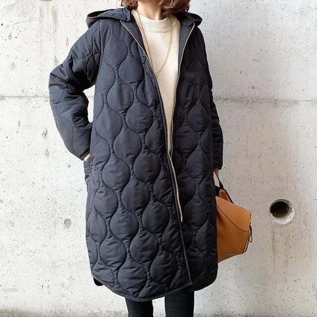 Priscilla - Parka with hood and meticulously crafted details-15547643560309-Mirella Fiore