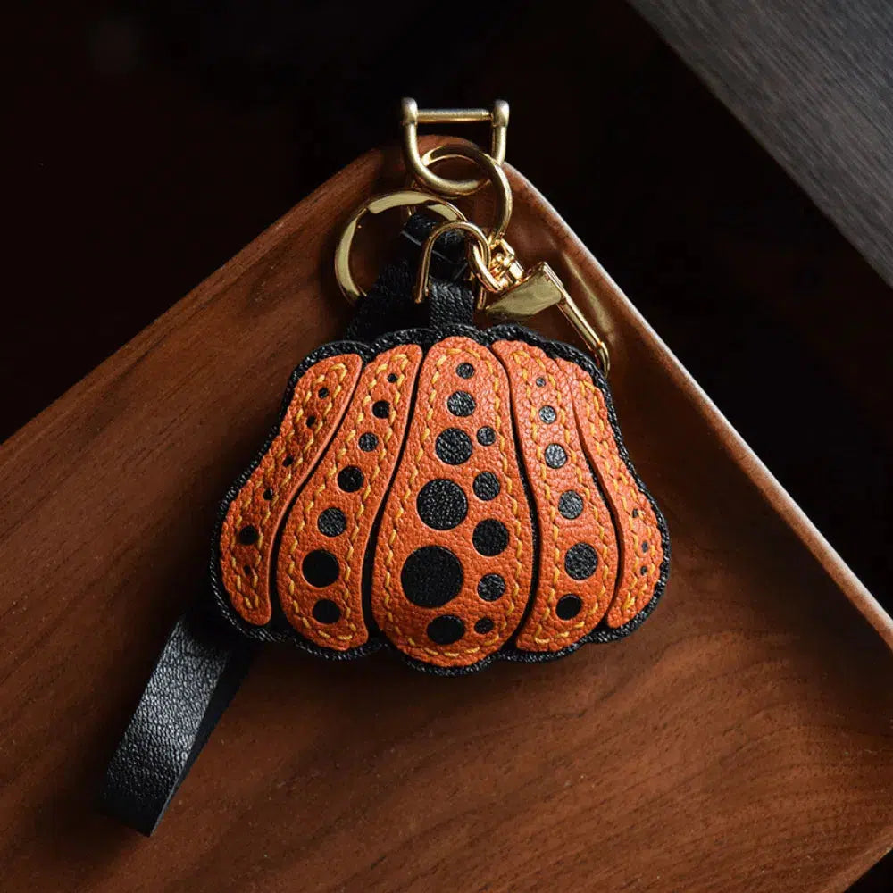 Pumpkin – Festive design – Bag charm-15133610803573-Nancy & Mae Savannah