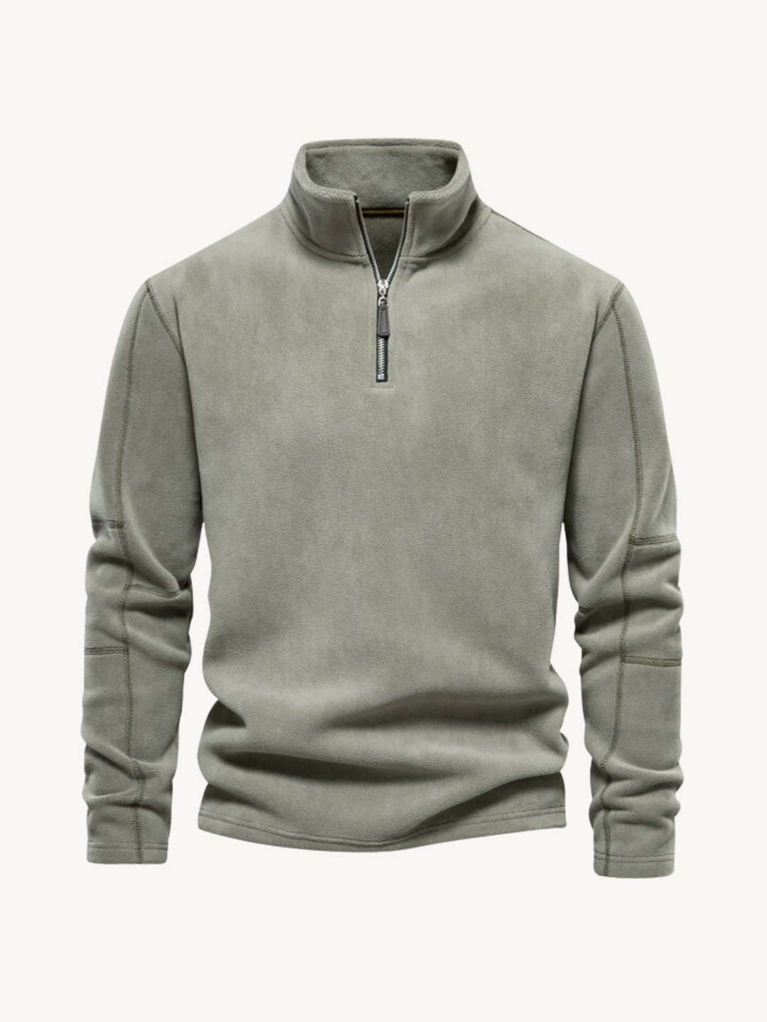Quarter Zip Fleece Jumper-15553980268917-Nancy & Mae Savannah