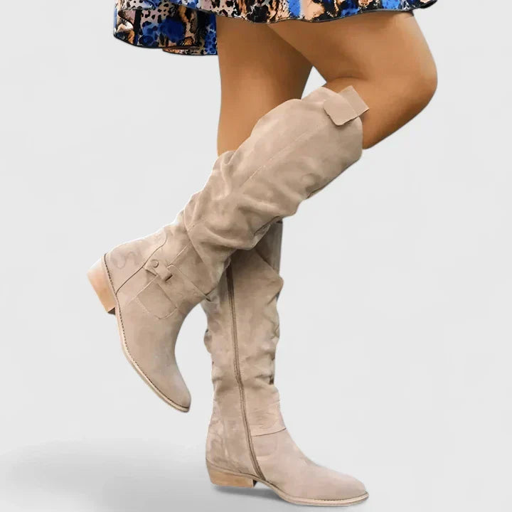 Quinn - Knee-High Boots-15548991111541-Mirella Fiore