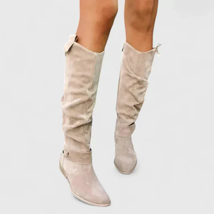 Quinn - Knee-High Boots-15548991111541-Mirella Fiore